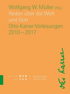 cover image of Reden über die Welt und Gott